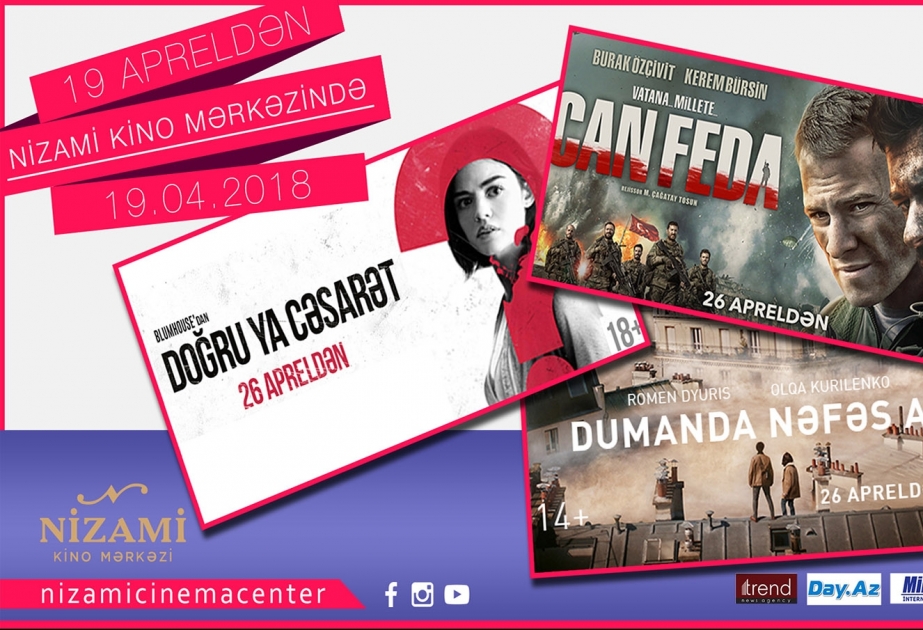 Nizami Kino Mərkəzində yeni filmlər...