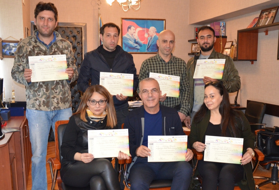 Gənc Tamaşaçılar Teatrının kollektivi dünya teatr olimpiadasının diplomu ilə təltif edilib