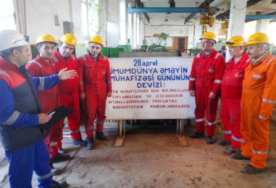 Ümumdünya Əməyin Mühafizəsi Günü ilə əlaqədar tədbir təşkil olunub