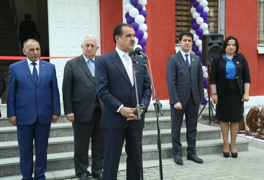 Gəncədə Şahmat Məktəbinin yeni binası istifadəyə verilib
