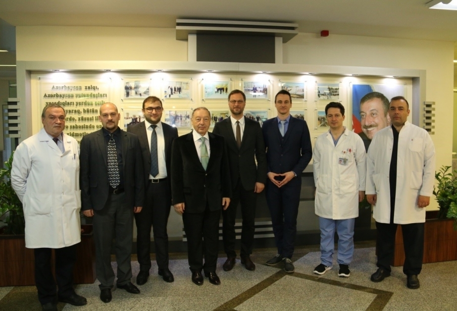 Milli Onkologiya Mərkəzində dünyanın məşhur tibb mütəxəssisləri ilə görüşlər olub