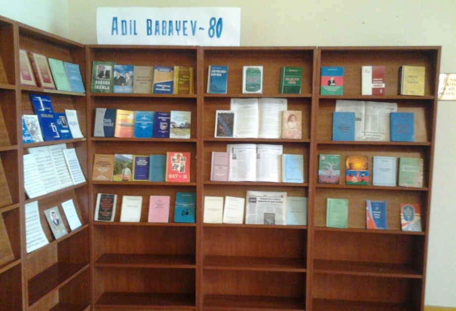 Milli Kitabxanada “Adil Babayev – 80” adlı kitab sərgisi açılıb