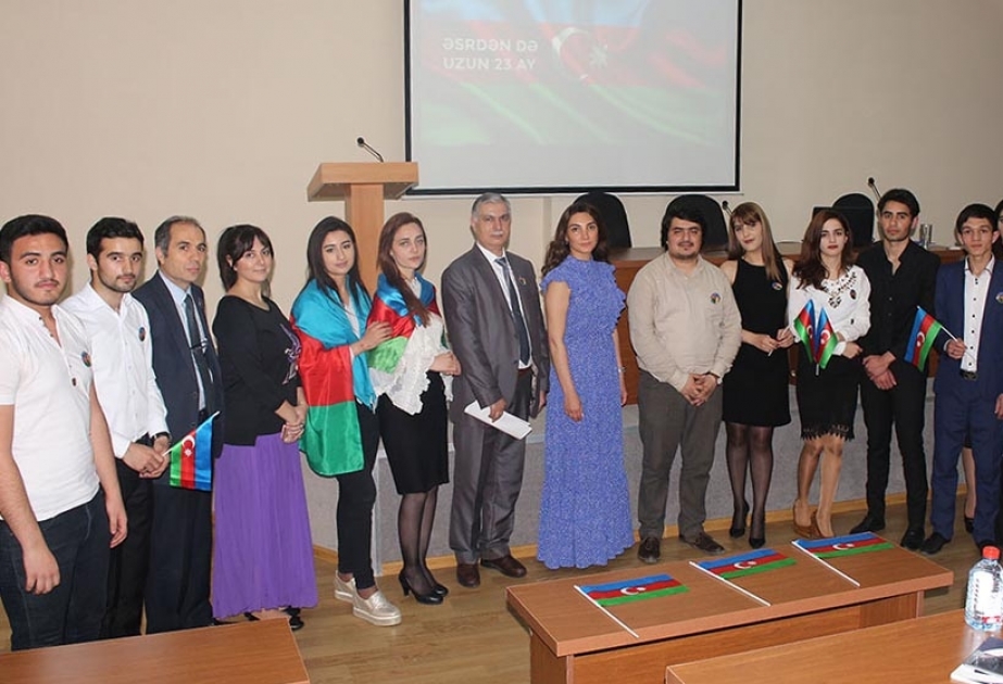 Azərbaycan Universitetində tədbir: “Əsrdən də uzun 23 ay”