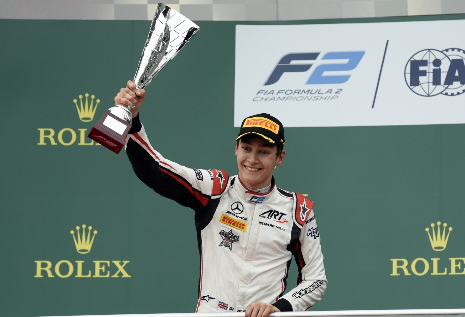 Formule 2 : George Russell sacré champion de la deuxième course