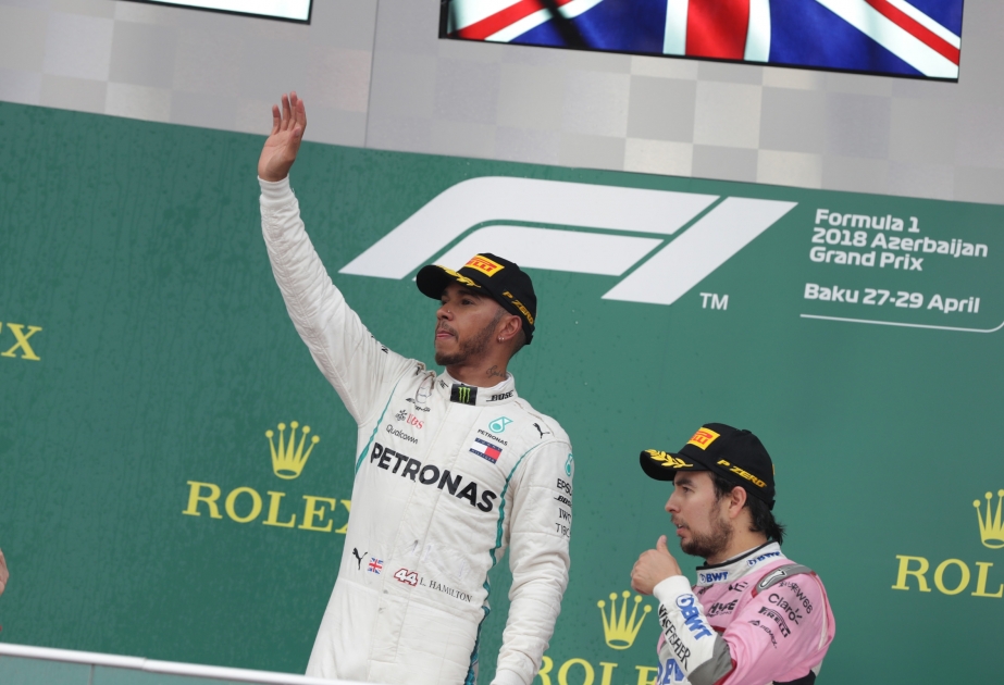 Lewis Hamilton remporte le GP d’Azerbaïdjan de Formule 1