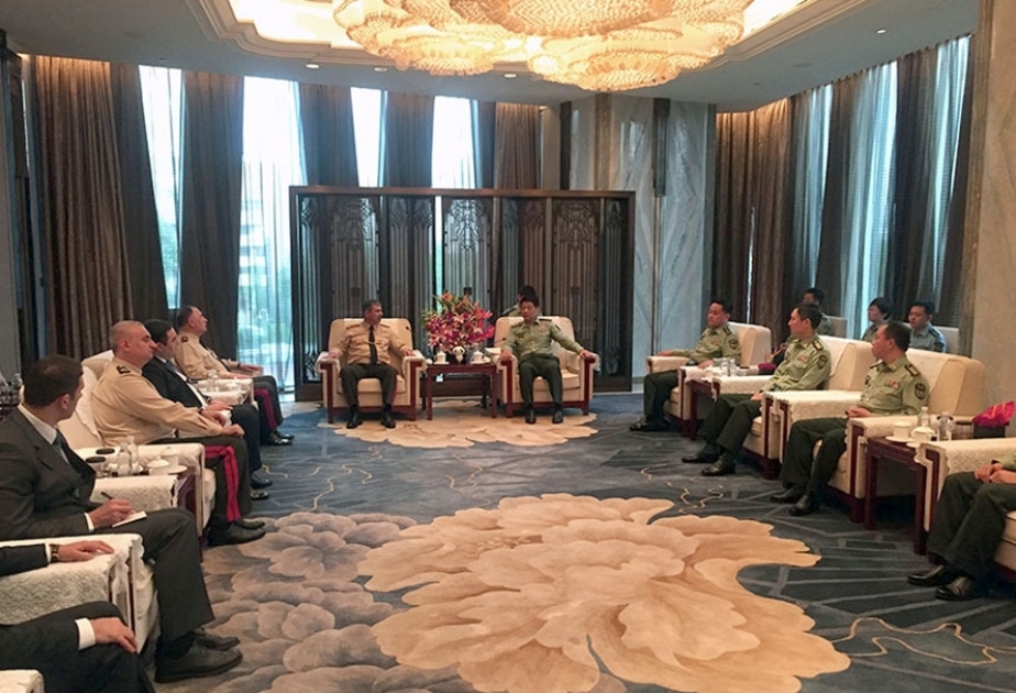 Azerbaijan, China: development of military ties discussed