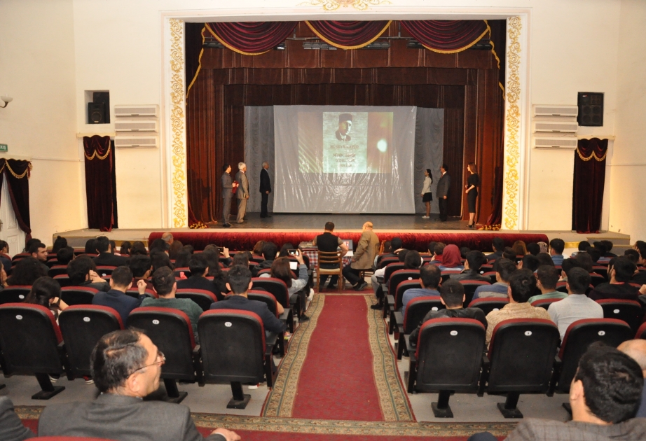 Lənkəran Dövlət Dram Teatrında Hüseyn Cavidə həsr olunan tədbir keçirilib