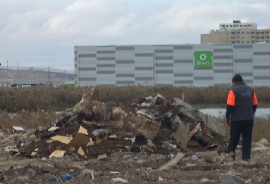 Qaradağ rayonunda qanunsuz tullantıların “Bakı Metropoliteni” tərəfindən atıldığı müəyyənləşib