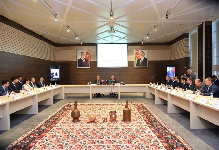 Korrupsiyaya Qarşı Mübarizə Baş İdarəsi ilə Qida Təhlükəsizliyi Agentliyi arasında Anlaşma Memorandumu imzalanıb YENİLƏNİB VİDEO