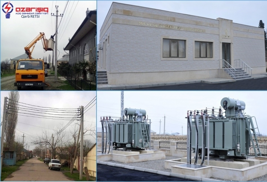“Azərişıq” ASC qərb regionunda yenidənqurma işləri aparır