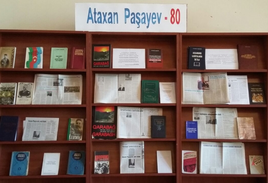 Milli Kitabxanada "Ataxan Paşayev-80" adlı kitab sərgisi açılıb