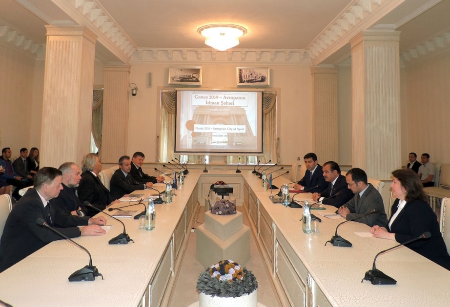 Azerbaijan`s Ganja submits bid for 2019 European City of Sport title
