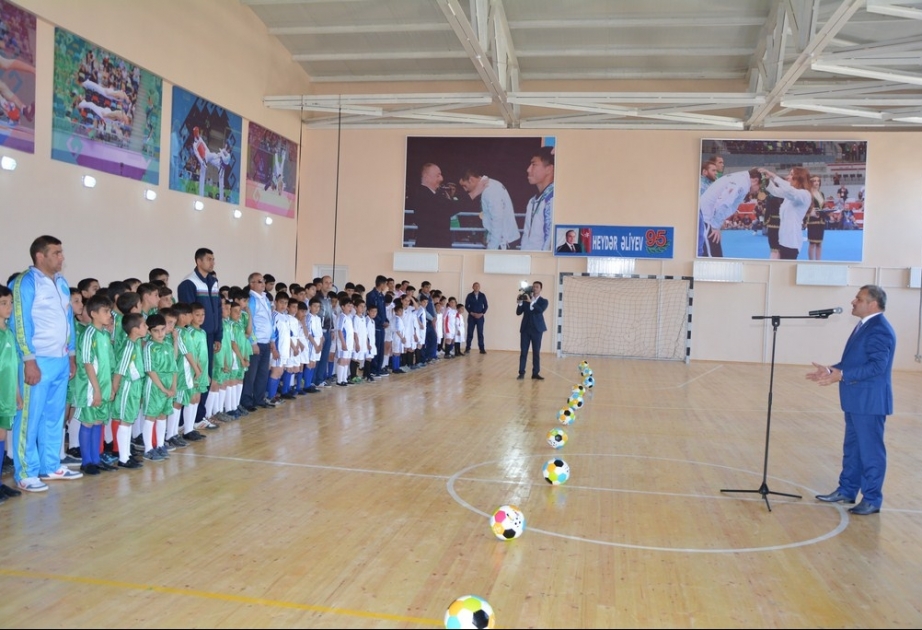 Tərtərdə “Açıq əyləncəli futbol məktəbi” layihəsində 170 uşaq və yeniyetmə iştirak edib