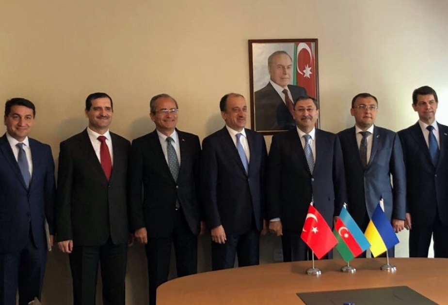 Azərbaycan, Türkiyə və Ukrayna Xarici İşlər nazirlikləri arasında birinci üçtərəfli siyasi məsləhətləşmələr keçirilib