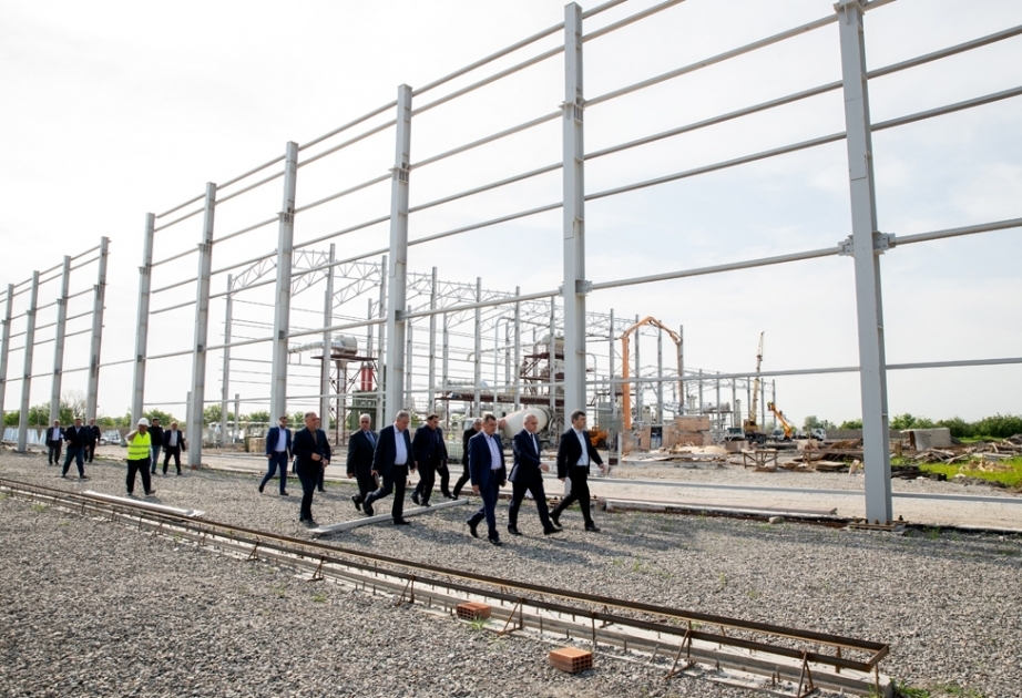 Ucar Pambıq Emalı Zavodu ilin sonunadək fəaliyyətə başlayacaq