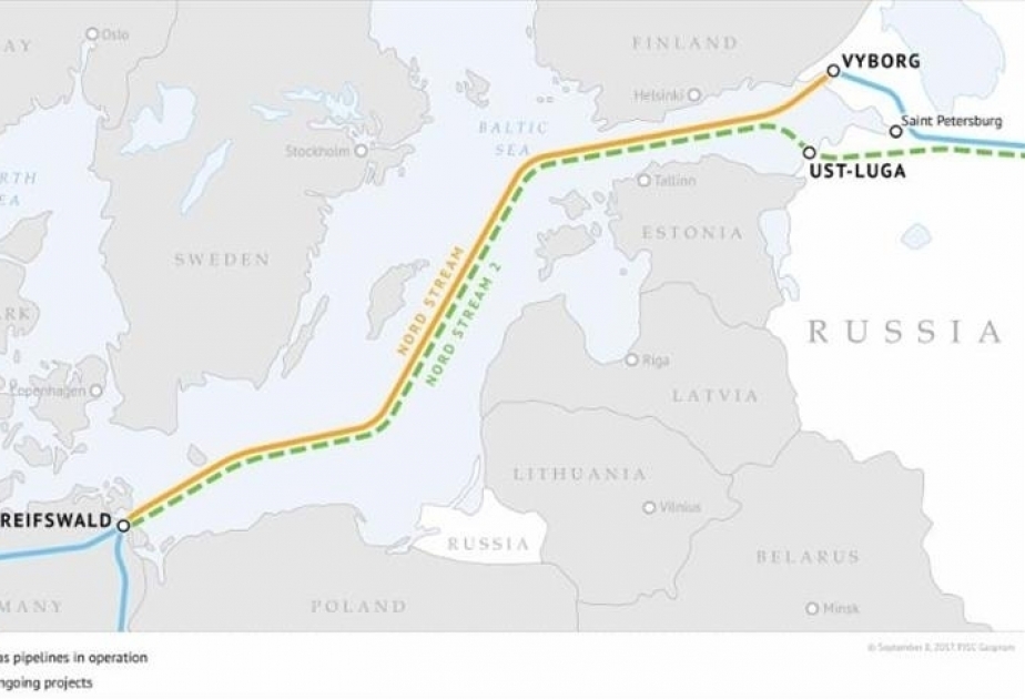 Start für Gaspipeline Nord Stream 2