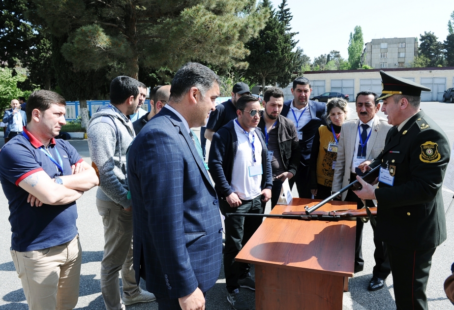Media nümayəndələri arasında atıcılıq üzrə turnir keçirilir