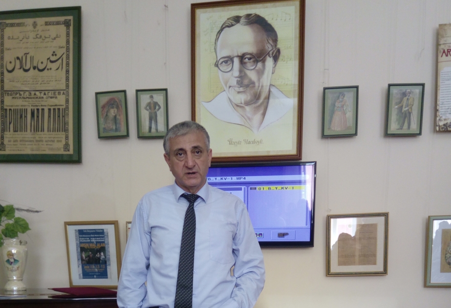 Üzeyir Hacıbəylinin ev-muzeyində Ulu Öndərin xatirəsi anılıb