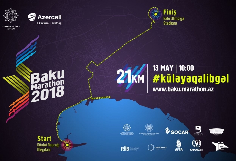 “Bakı Marafonu-2018”də qeydiyyat mayın 12-dək uzadılıb