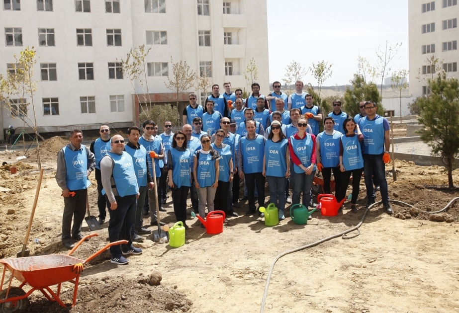 MİDA və IDEA İctimai Birliyi ulu öndər Heydər Əliyevin doğum günü ilə bağlı ağacəkmə aksiyası təşkil edib