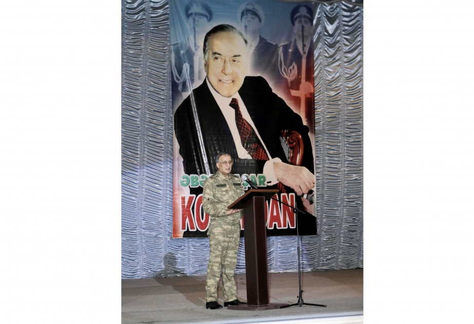Ümummilli lider Heydər Əliyev milli hərbi kadrların hazırlığı məsələsinə daim xüsusi diqqət göstərib