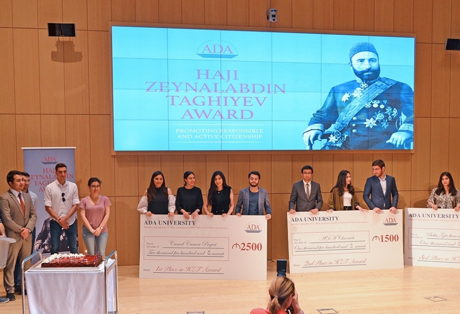 ADA Universitetində ənənəvi “Hacı Zeynalabdin Tağıyev” mükafatının qalibləri müəyyənləşib