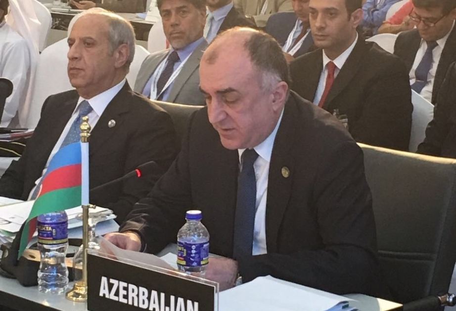 محمدياروف: أذربيجان قلقة للغاية من الحروب والصراعات المسلحة في بلدان التعاون الإسلامي 