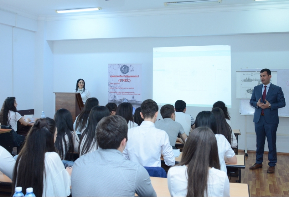 Azərbaycan Dövlət İqtisad Universitetində “açıq dərs”lərə başlanılıb