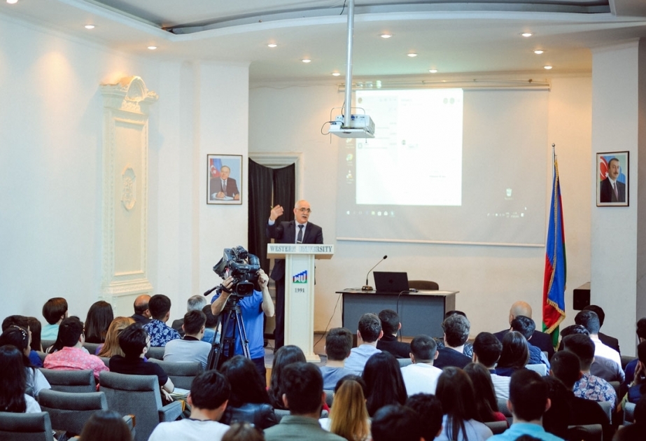 Qərbi Kaspi Universitetində “Diaspor dərsi” təşkil edilib