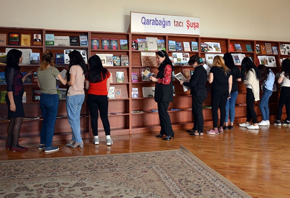 Qarabağın tacı Şuşa kitab sərgisində