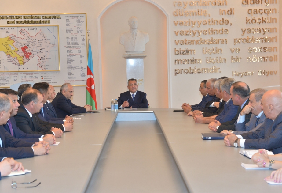 Qaçqınların və Məcburi Köçkünlərin İşləri üzrə Dövlət Komitəsində Şuşanın işğalı ilə bağlı tədbir keçirilib