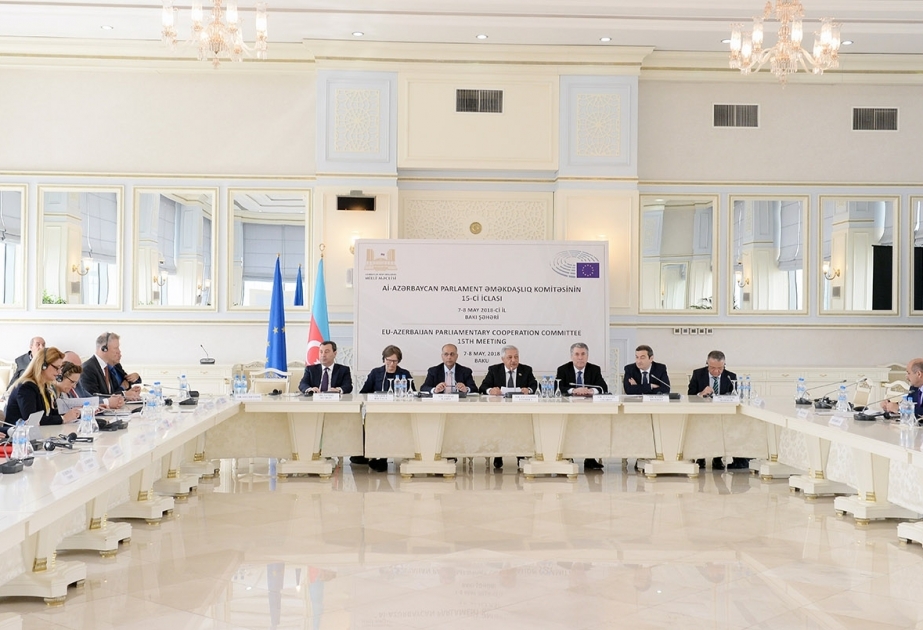 Avropa-İttifaqı–Azərbaycan Parlament Əməkdaşlıq Komitəsinin XV iclası başa çatıb