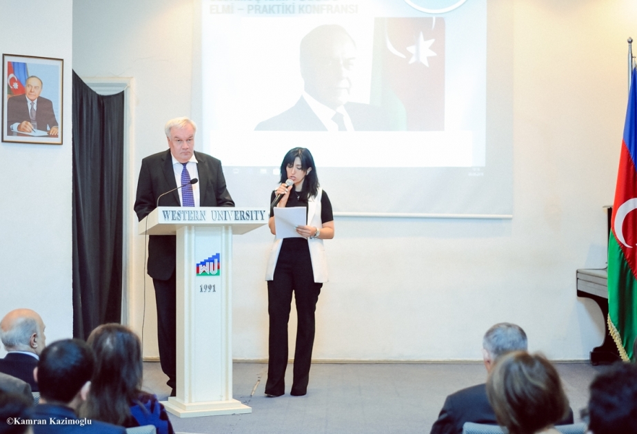 Rektor Andris Leitas: Ulu öndər Heydər Əliyev Latviyada böyük ehtiramla xatırlanır