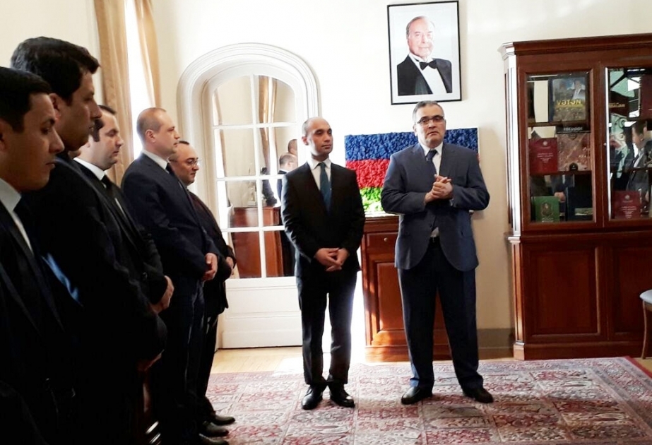 Ümummilli lider Heydər Əliyevin xatirəsi Brüsseldə yad edilib