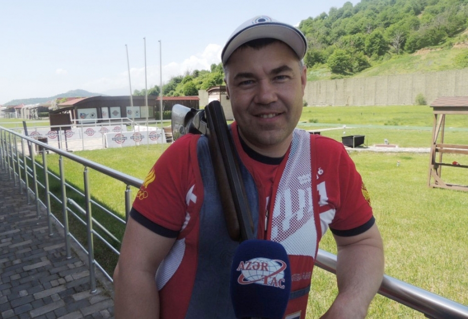 Olimpiya çempionu Aleksey Alipov: Azərbaycanın müasir atıcılıq kompleksləri, bacarıqlı və perspektivli gənc idmançıları var