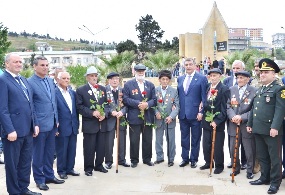 9 May - Qələbə Günü Suraxanıda da qeyd olunub