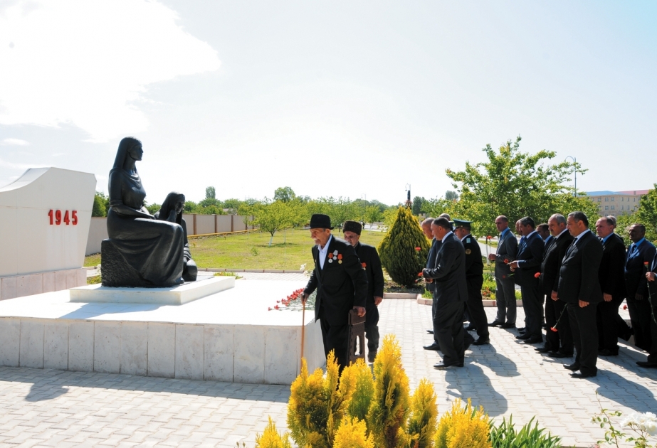 Qələbə bayramı muxtar respublikanın rayonlarında yüksək əhval-ruhiyyə ilə qeyd olunub