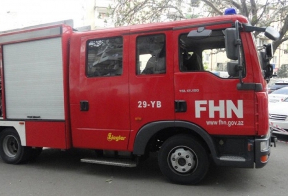 FHN Qaradağ rayonunda orta məktəbdə baş verən yanğınla bağlı məlumat yayıb