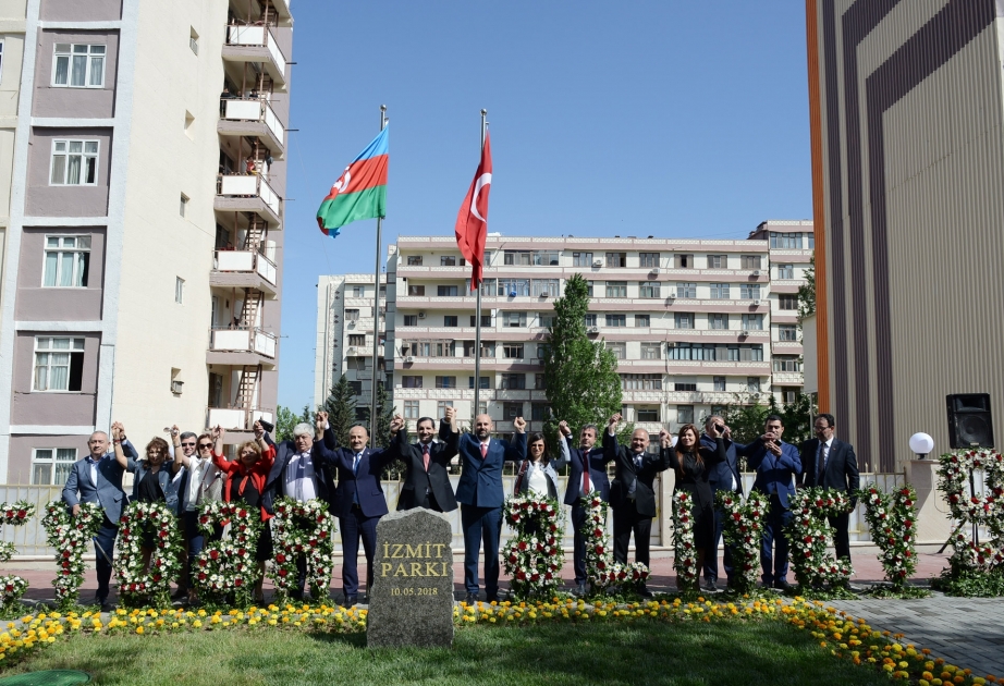 Bakının Nəsimi rayonu ərazisində İzmit parkı açılıb