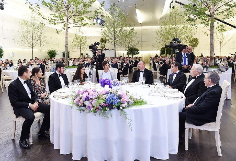 President Ilham Aliyev attended solemn ceremony to mark 95th anniversary of national leader Heydar Aliyev VIDEO