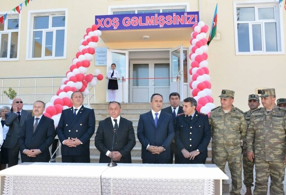 Ağstafanın düşmənlə həmsərhəd kəndində yeni məktəb binası istifadəyə verilib
