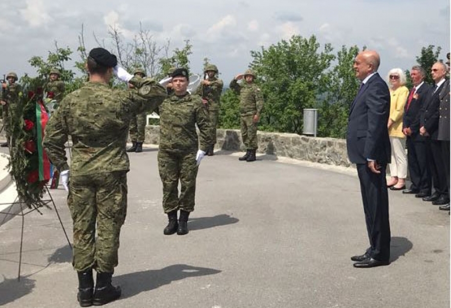 Böyük Vətən müharibəsində Qələbənin 73-cü ildönümü Xorvatiyada qeyd edilib