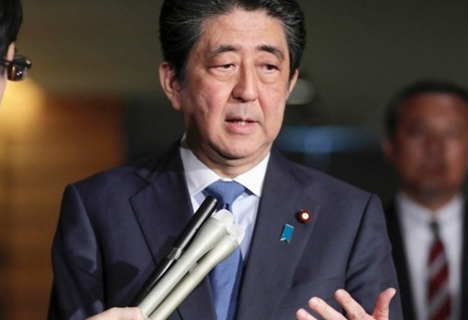 Şinzo Abe ABŞ-Şimali Koreya sammitinin yerinin və vaxtının təyin olunmasını alqışlayıb