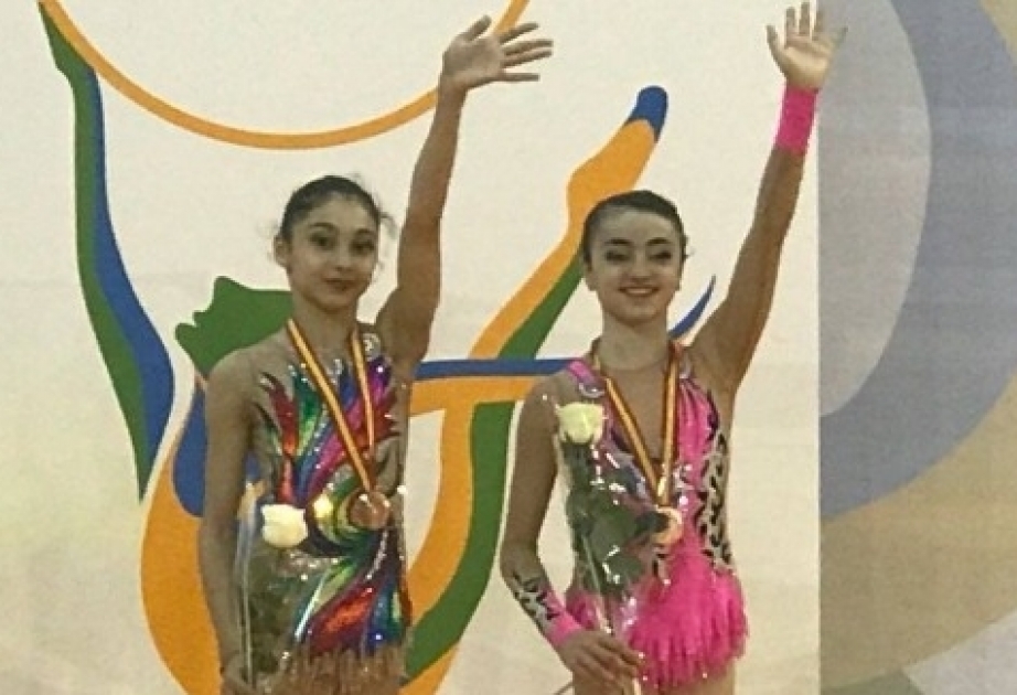 Yeniyetmə gimnastlarımız İspaniyada dünya kuboku yarışında uğurla çıxış ediblər