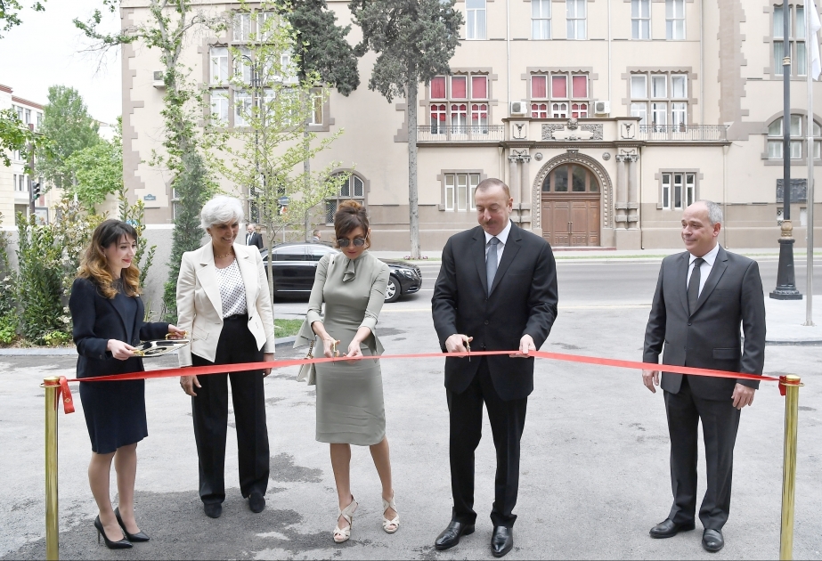 Prezident İlham Əliyev Bakıda “Dinamo” otelinin açılışında iştirak edib YENİLƏNİB 2 VİDEO