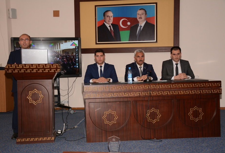 Naxçıvan Dövlət Universitetində “Mühasibat uçotu” kitabının təqdimatı olub