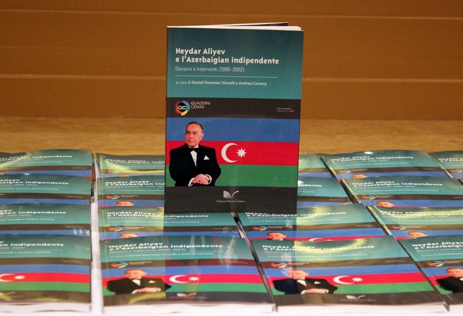 Book on national leader Heydar Aliyev presented in Rome