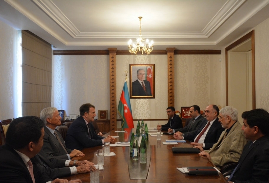 Azerbaijani FM meets with Jamestown Foundation president