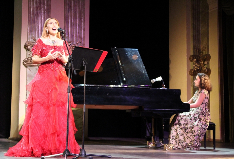 Xalq Artisti Fidan Hacıyeva Tbilisidə konsert proqramı ilə çıxış edib