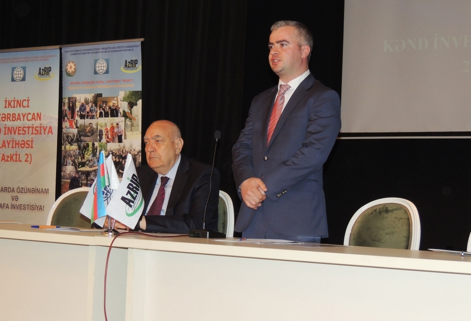 Azərbaycan Kənd İnvestisiya Layihəsi çərçivəsində 2121 icma əsaslı sosial və iqtisadi infrastrukturyönümlü layihə icra olunub  VİDEO